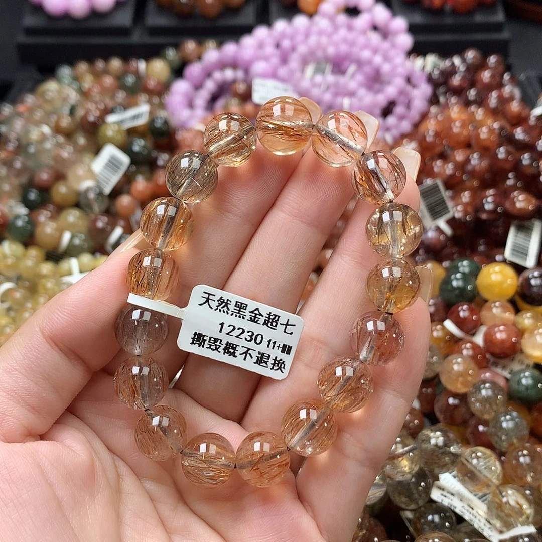 水晶未镶嵌手链手链