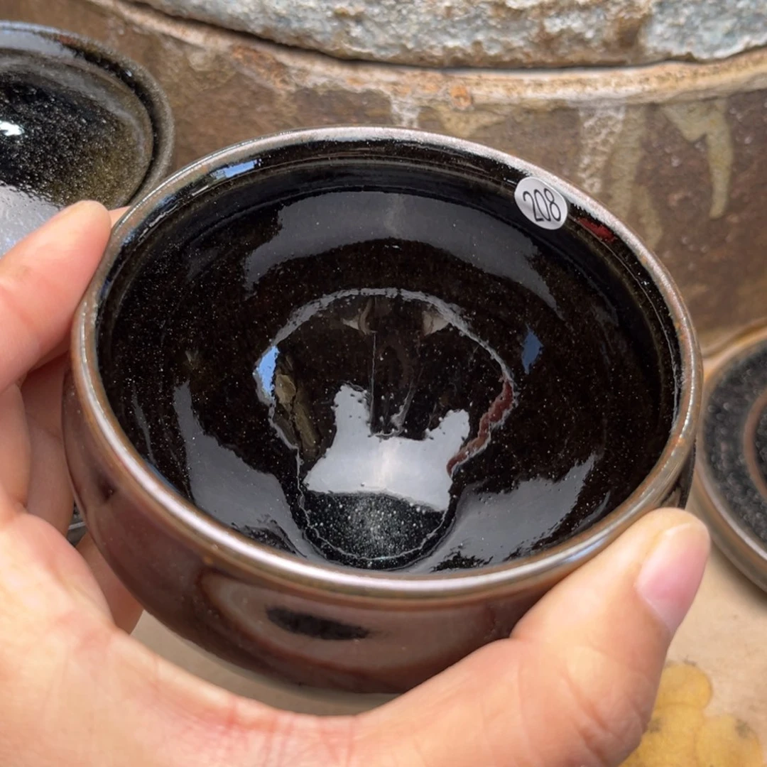 茶盏义兴龙窑坚持真柴