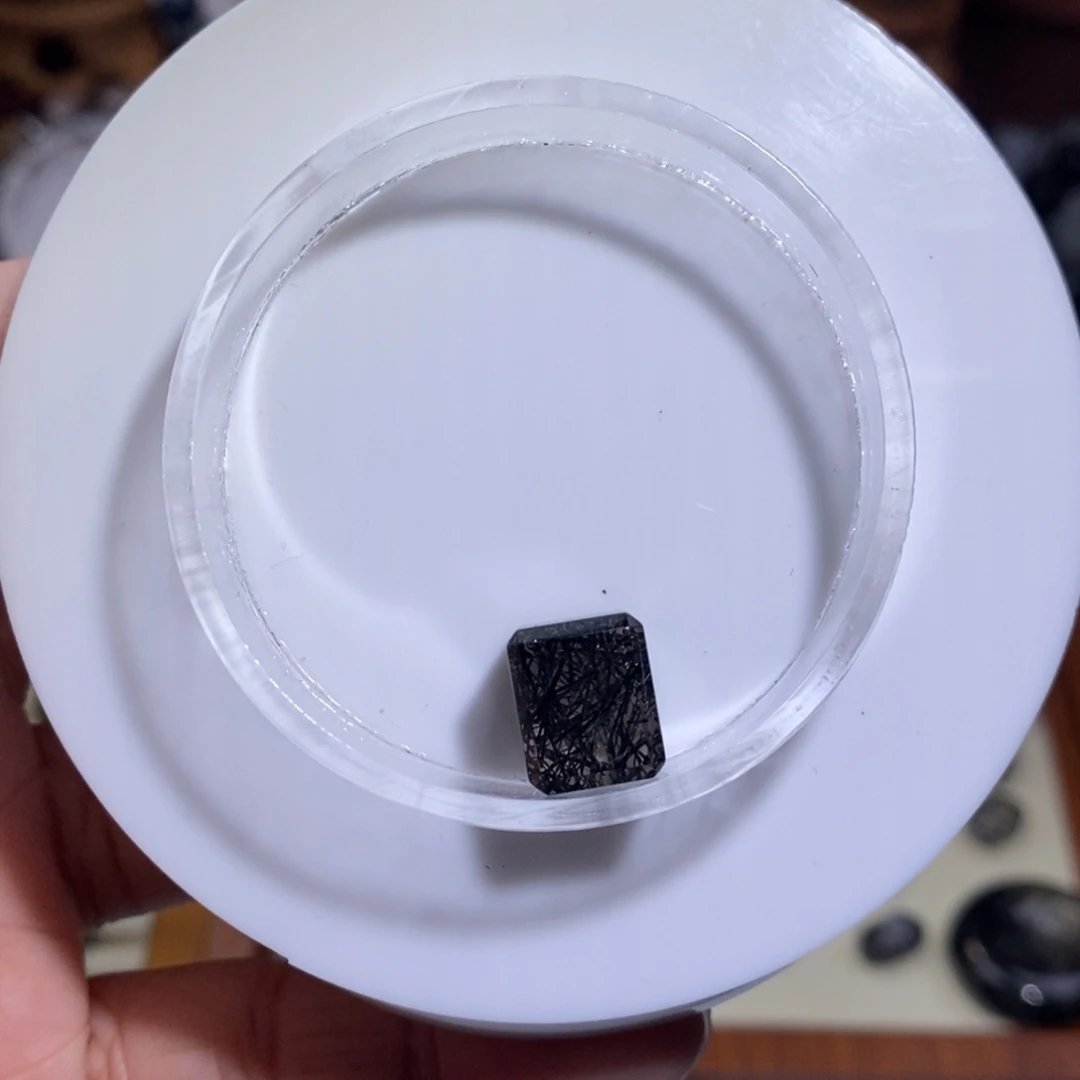 未镶嵌手链水晶黑发晶方糖全透体满发蕾丝11×9×9