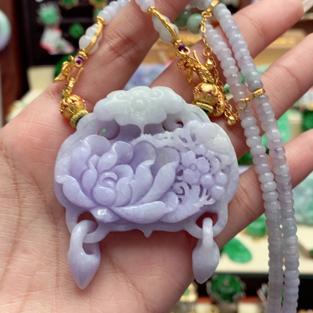 颈饰未镶嵌翡翠翡翠吊坠