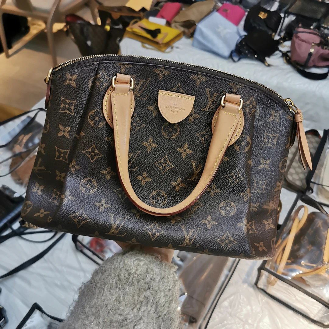 99新 LouisVuitton/路易威登 包展 老花手提单肩包