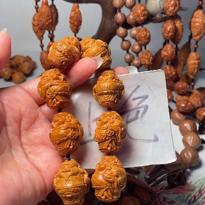 橄榄核手串/手链官帽财神23