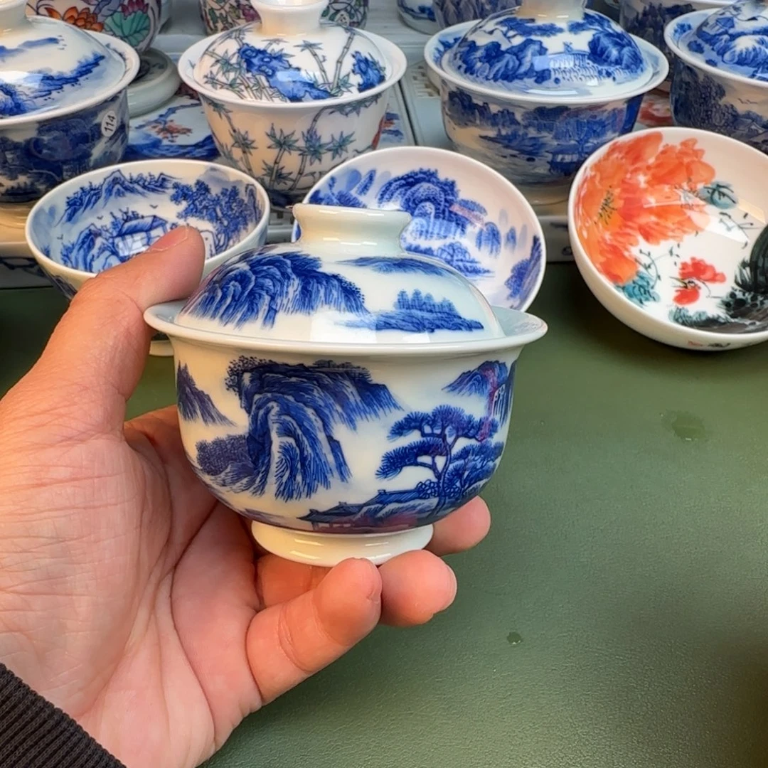 陶纯手工纯手绘茶具362