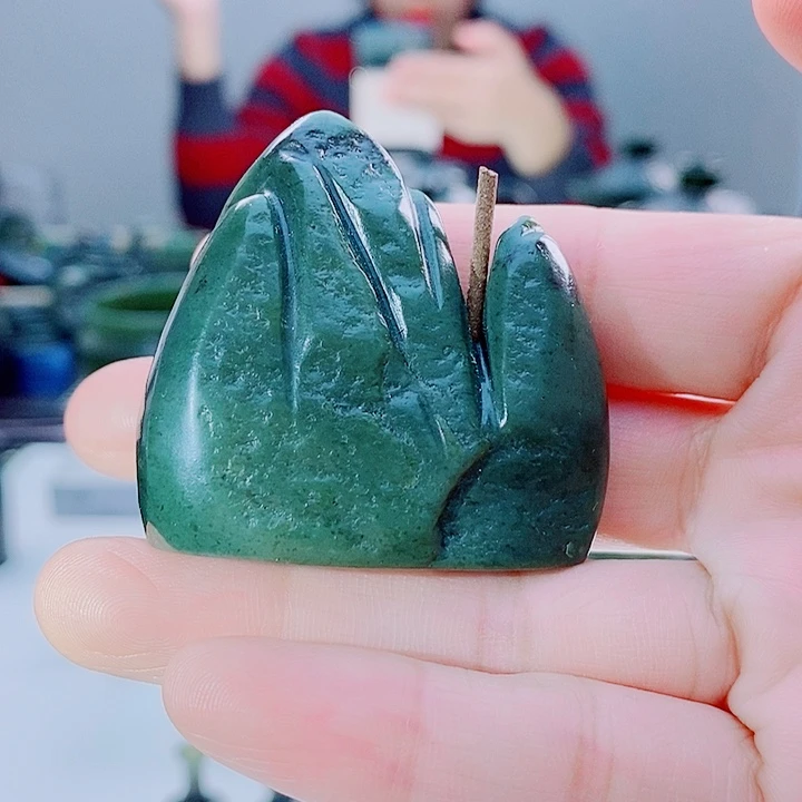 和田玉未镶嵌摆件
