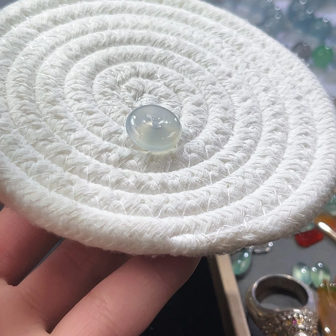 定制翡翠未镶嵌平安扣