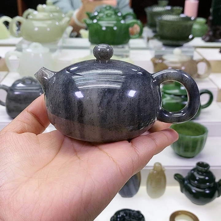 未镶嵌和田玉挂件⇞****?茶壶