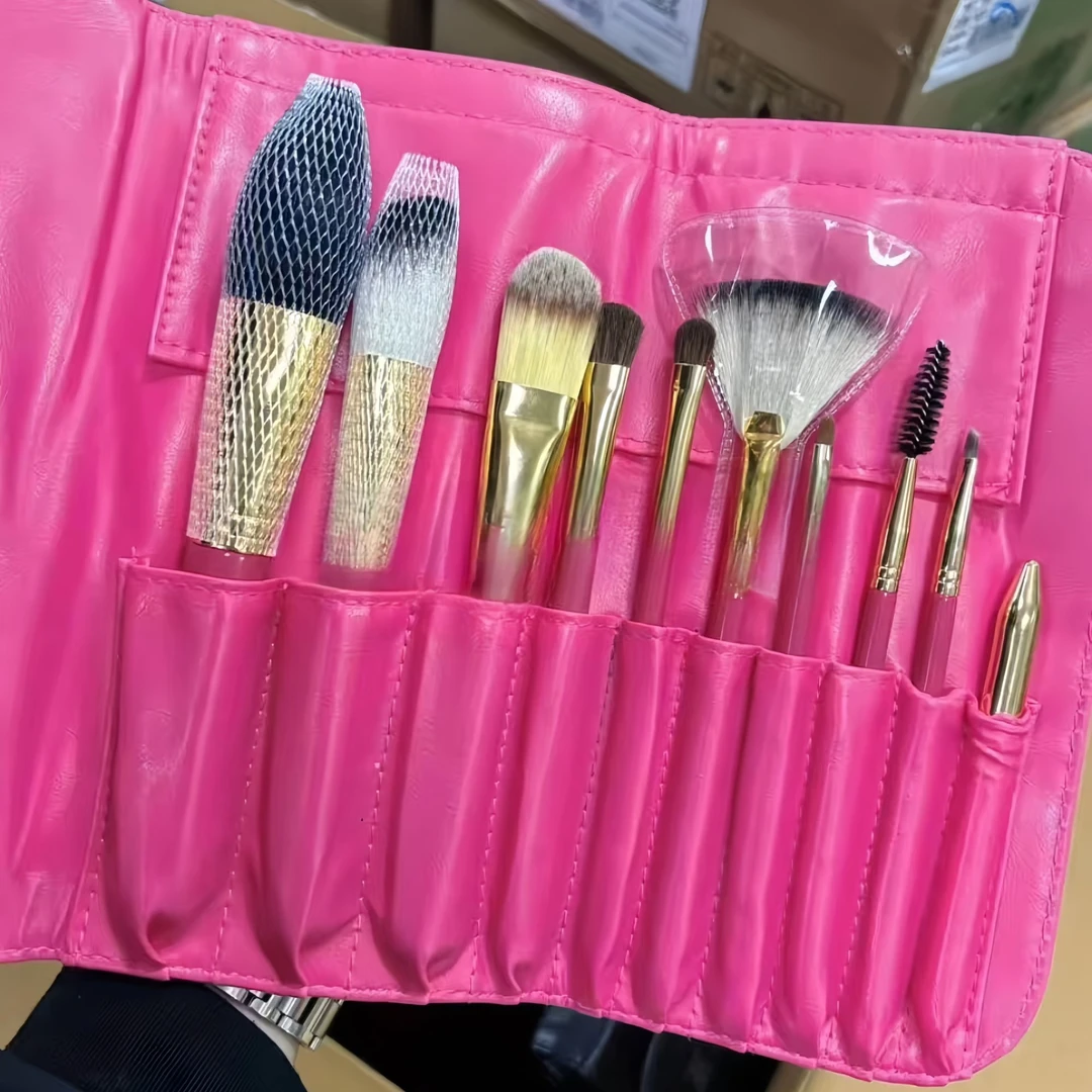 质感嘎嘎好!化妆刷套包
