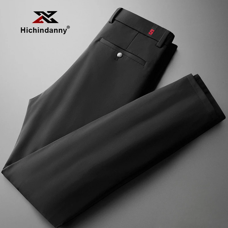 HICHIN休闲羽绒裤男士冬季御寒保暖白鸭绒加厚商务外穿直筒运动裤