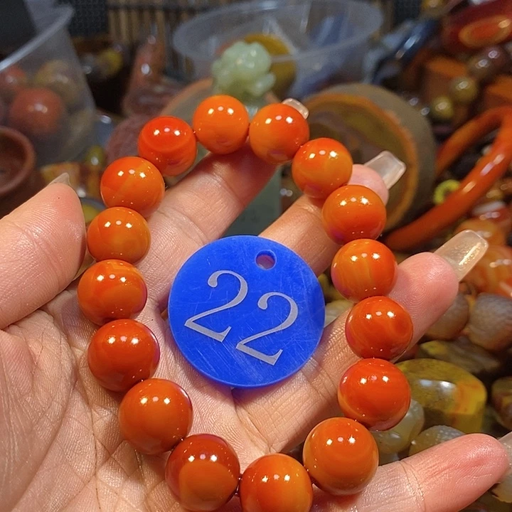 玛瑙/玉髓手链未镶嵌岷*