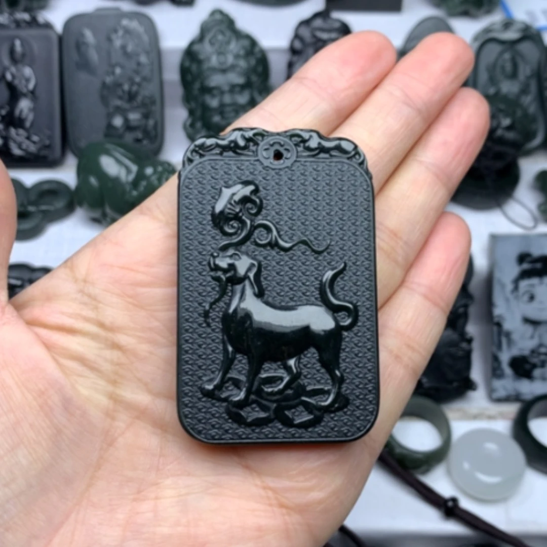 【闪购商品】和田玉未镶嵌颈饰?***?双面雕刻