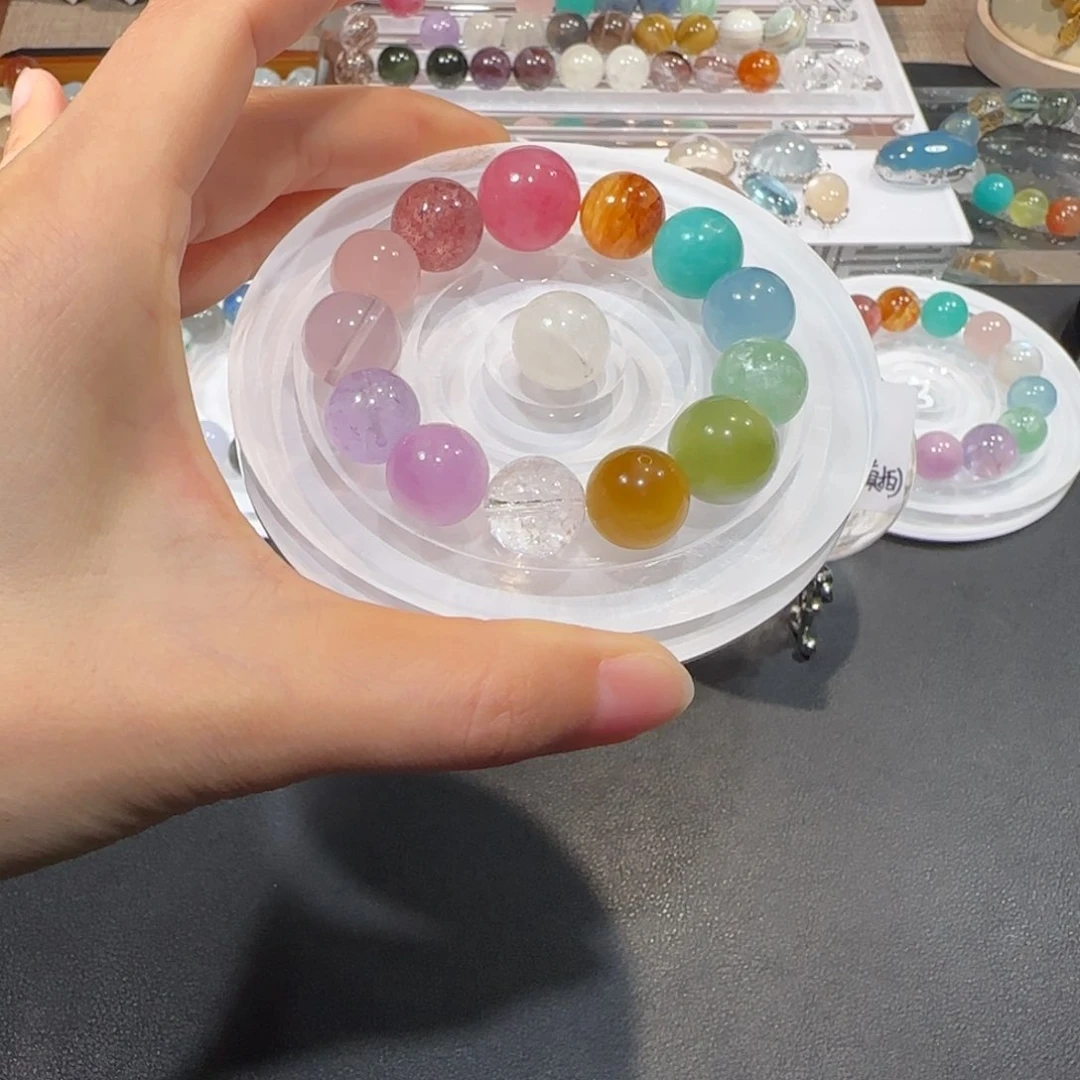 直播间水晶DIY银S925镶嵌紫晶h****?