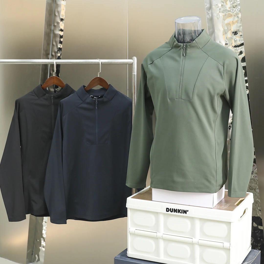 LAT科技轻量化！速热暖绒！3D立裁！男士户外运动长袖保暖打底衫