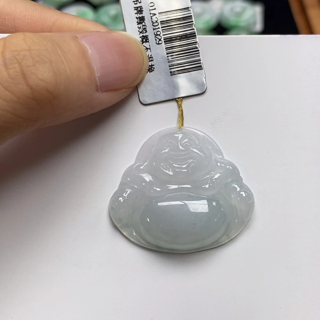 颈饰未镶嵌翡翠佛公