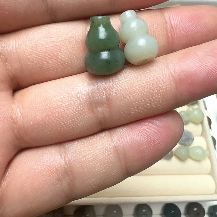 未镶嵌和田玉珠宝半成品陆*