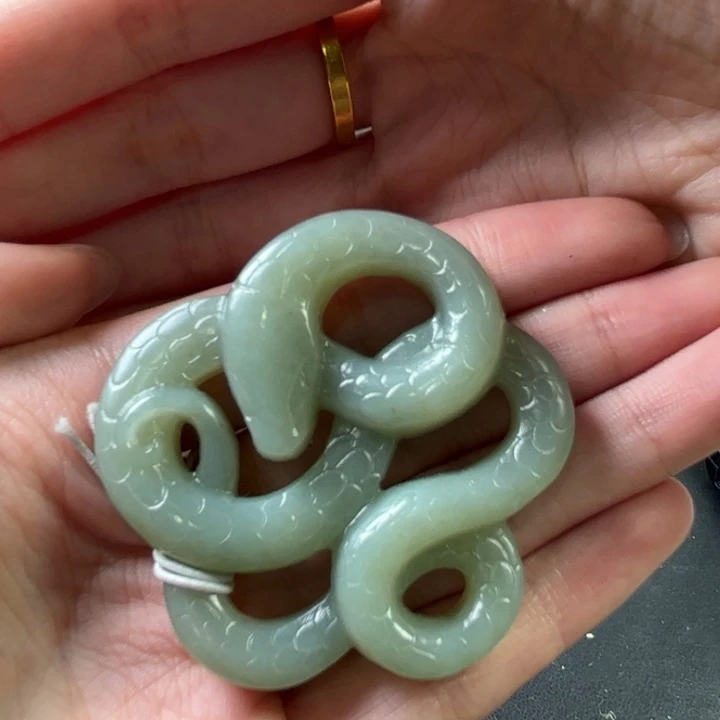 和田玉挂件未镶嵌C****D