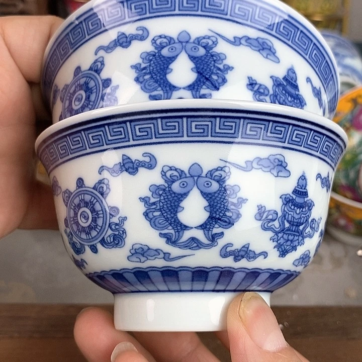 景德镇陶瓷藏式茶碗