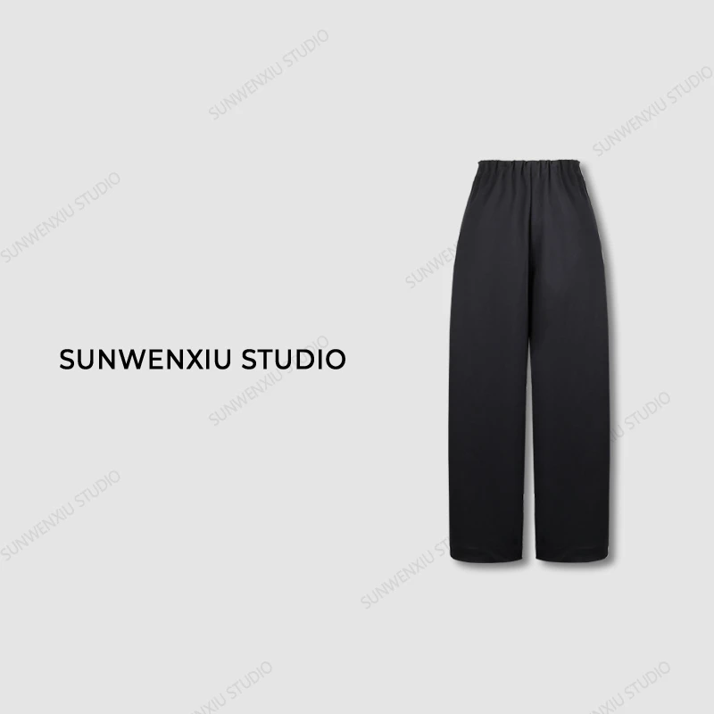 swx studio3店 “年度神裤”难得一遇好裤型重工细节控收脚萝卜裤