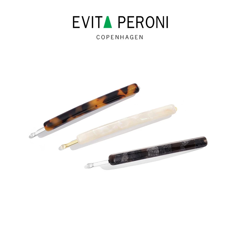 Evita Peroni/依慧达优雅气质个性百搭时尚"简约"一字夹DB