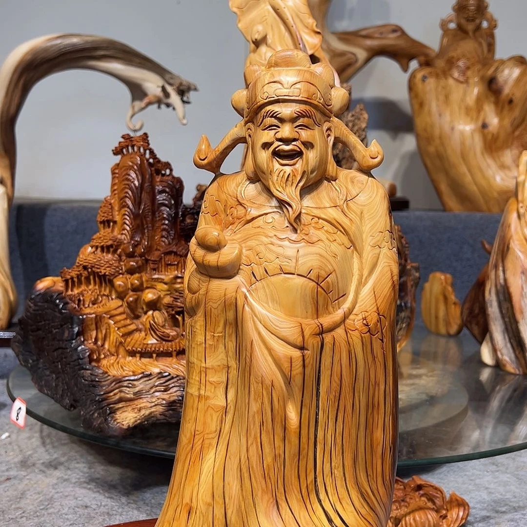 柏木（崖柏）听*轩崖柏木手把件摆件