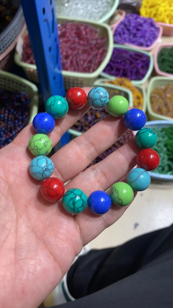 B465 14 多宝铁线松手串