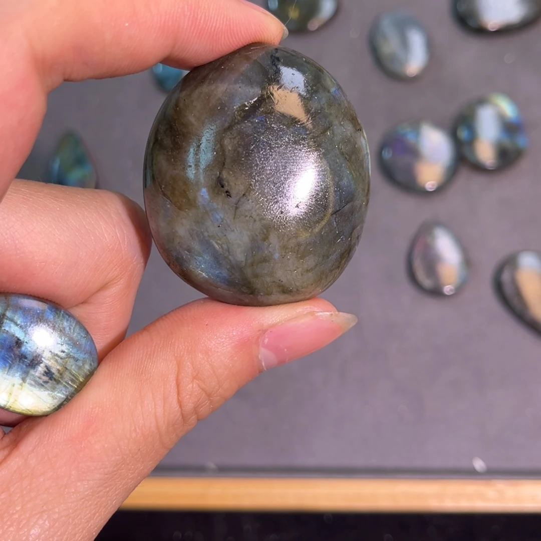 拉长石吊坠未镶嵌喵****鱼