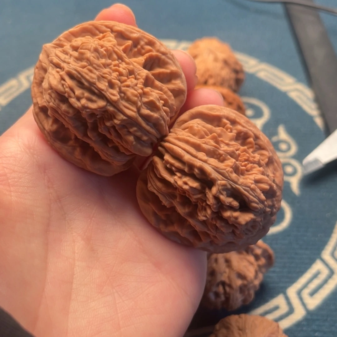 文玩核桃吊坠43四座楼