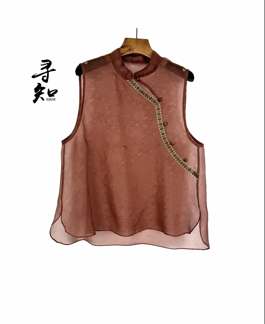 朱总服饰XZS143新款无袖上衣