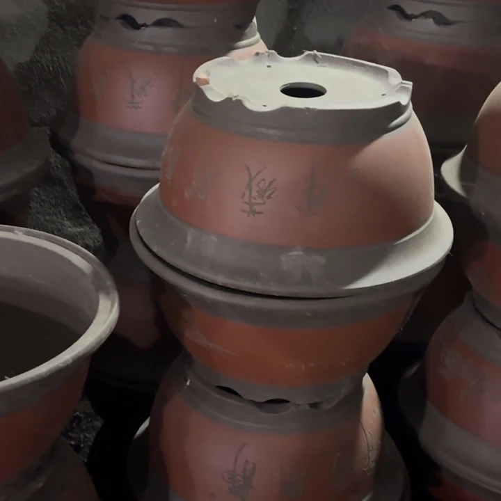 顺***张花盆紫砂100-2。 41-20。 红色