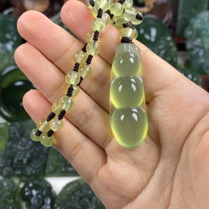岫玉未镶嵌挂件挂件