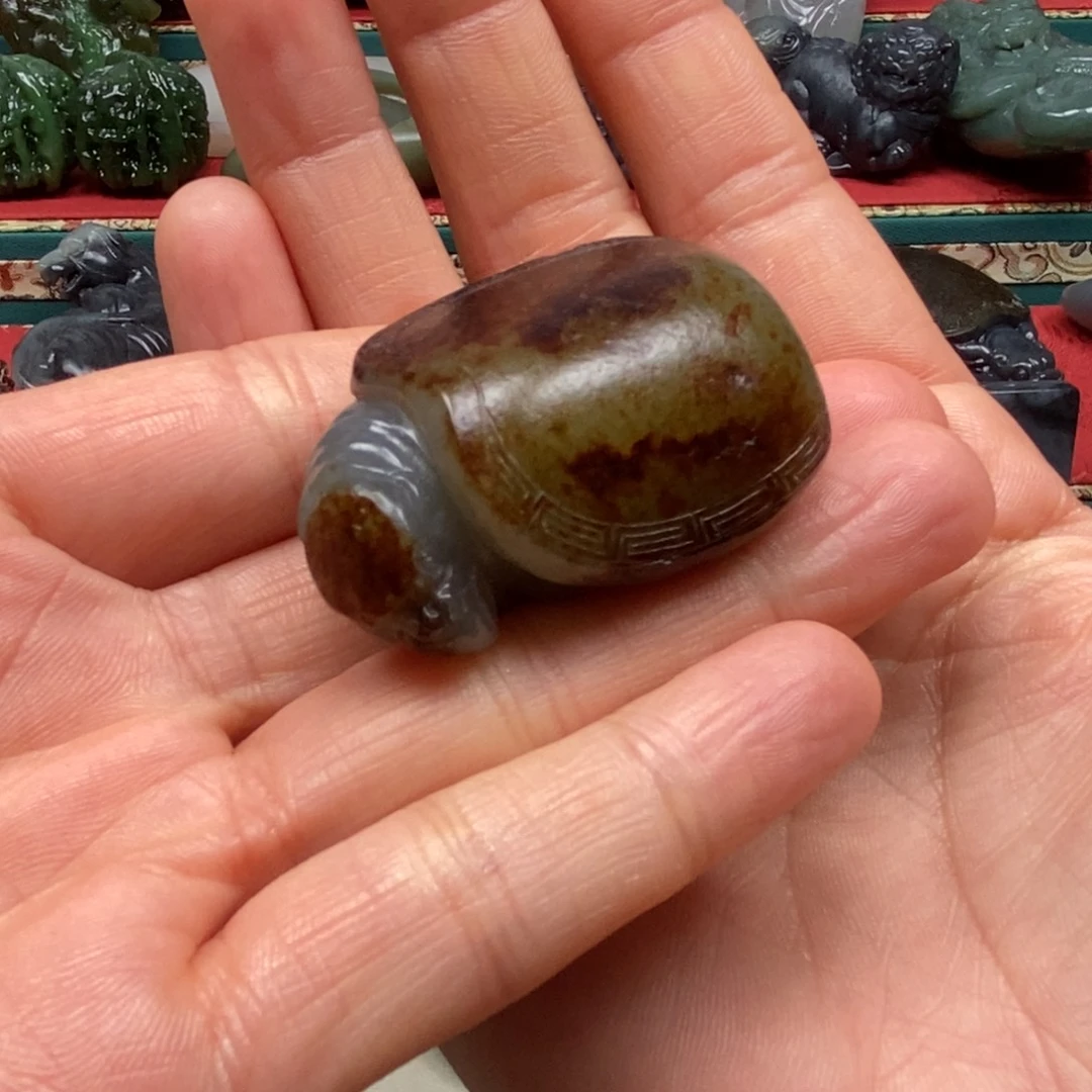 和田玉挂件未镶嵌新**海