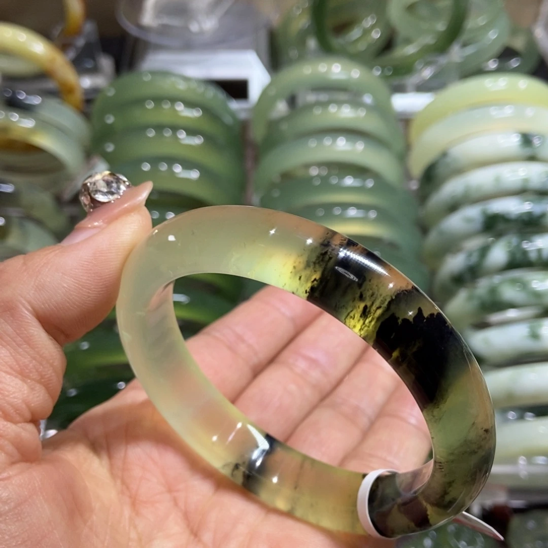 岫玉未镶嵌手镯59.4