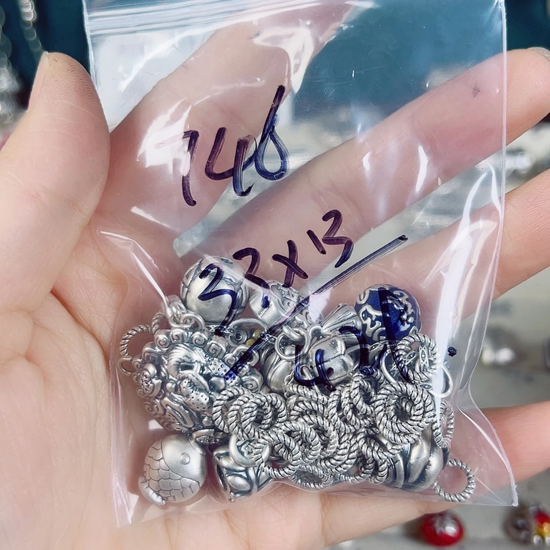 珐琅足银足银配件