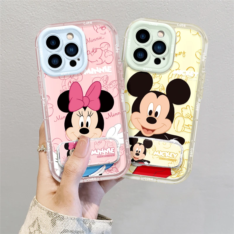 适用于苹果16/OPPO/华为/vivo米奇米妮手机壳果冻奶油壳卡通可爱