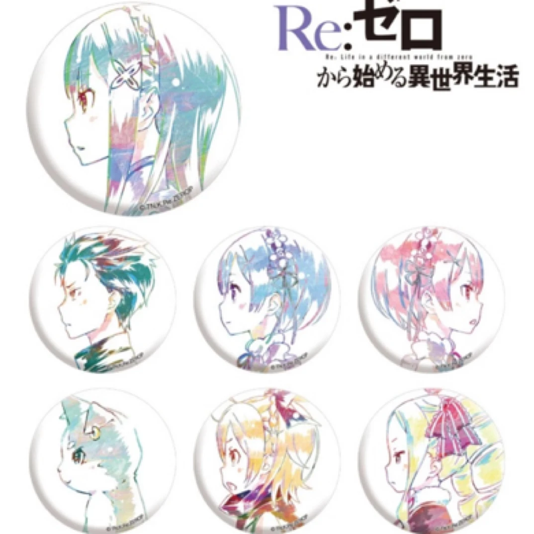 【日谷代拆】从零开始的异世界生活aniart水彩吧唧