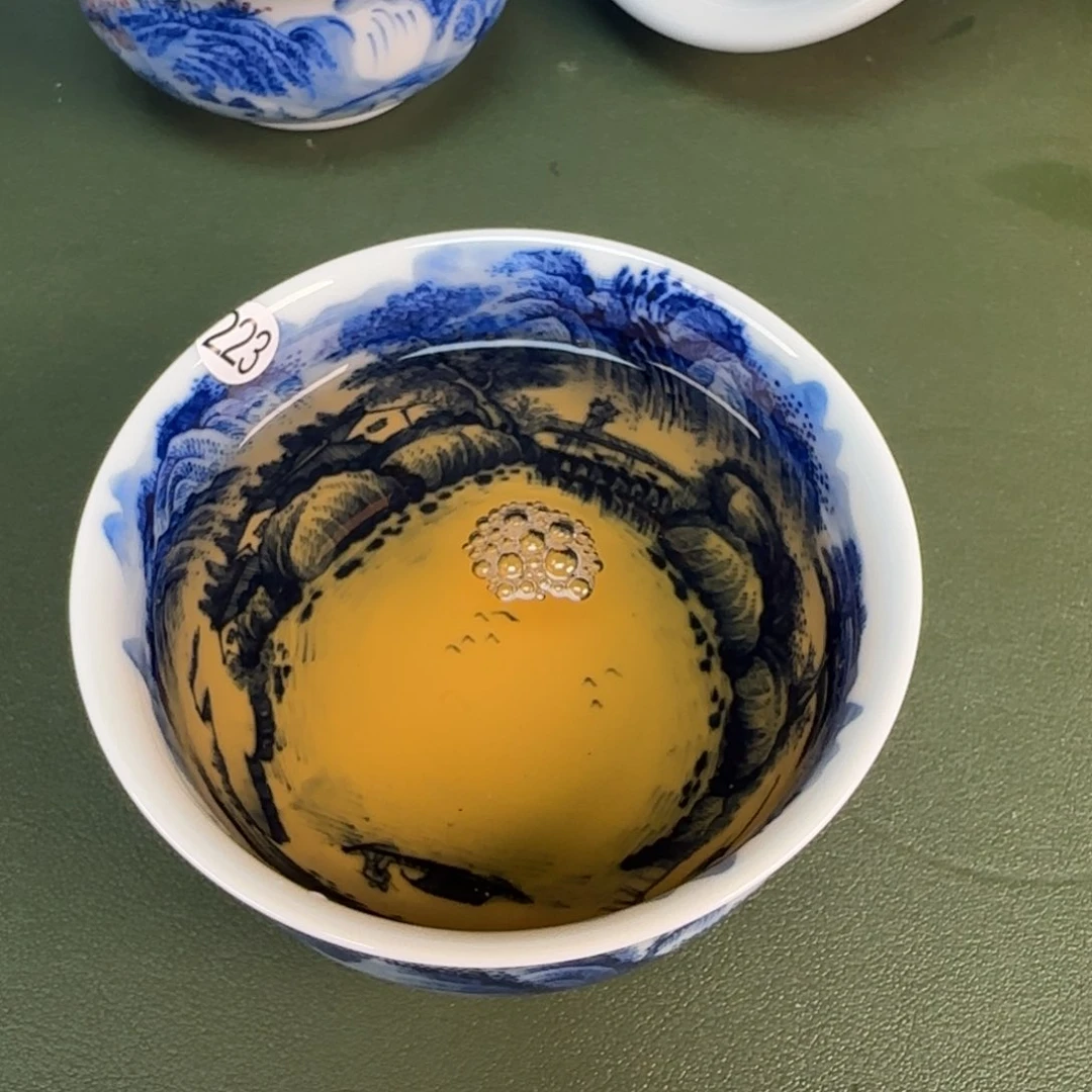 景德镇纯手绘茶具圆圆223