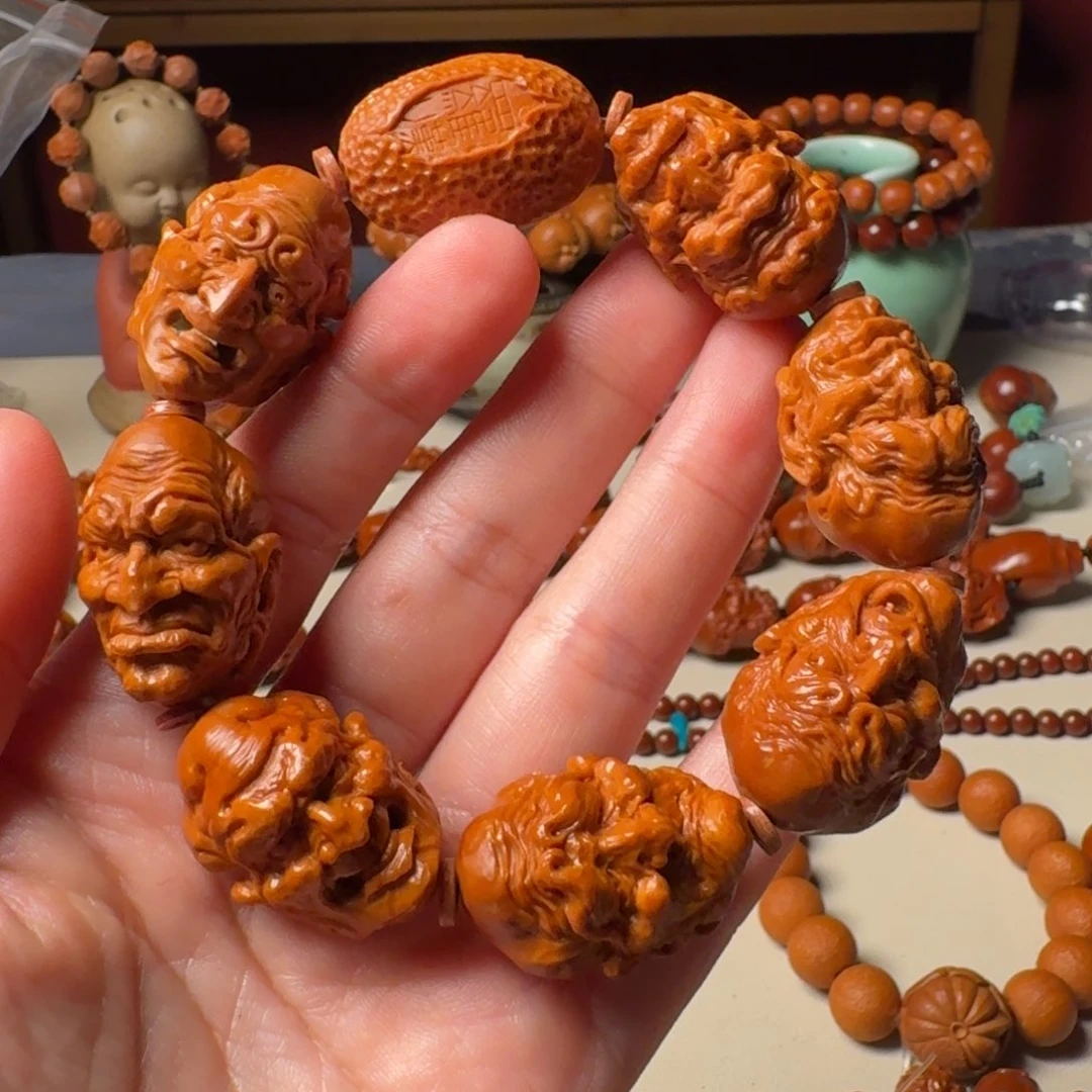 橄榄核手串/手链哇*啦手工罗汉