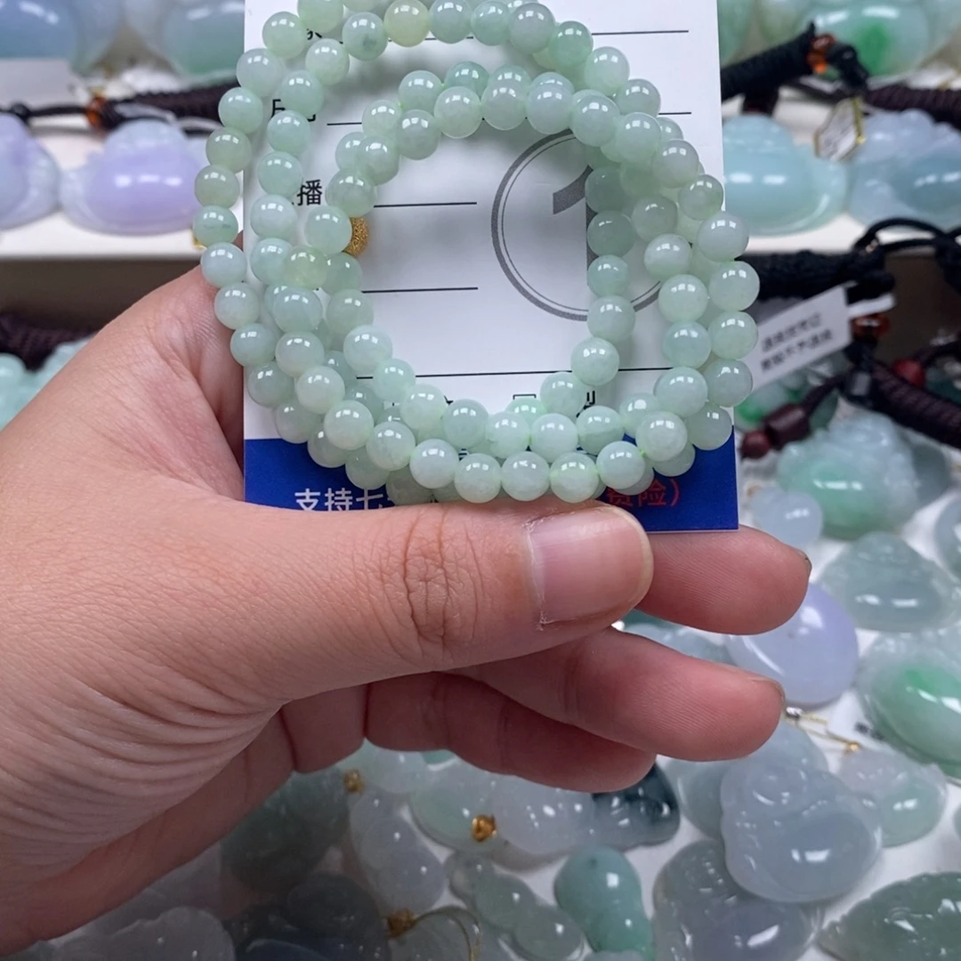 翡翠未镶嵌颈饰天然翡翠