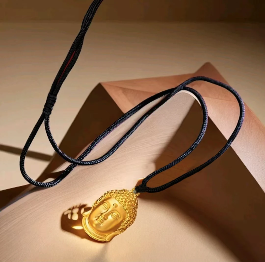 合金吊坠 新款中国式男女同款佛头吊坠挂件摆件AAA