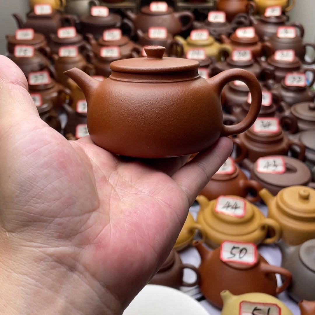 茶壶紫砂宜兴紫砂半手工