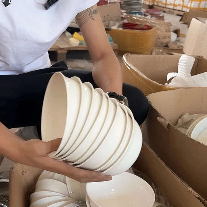 微瑕不退不换不补发 金钟碗6英寸8只