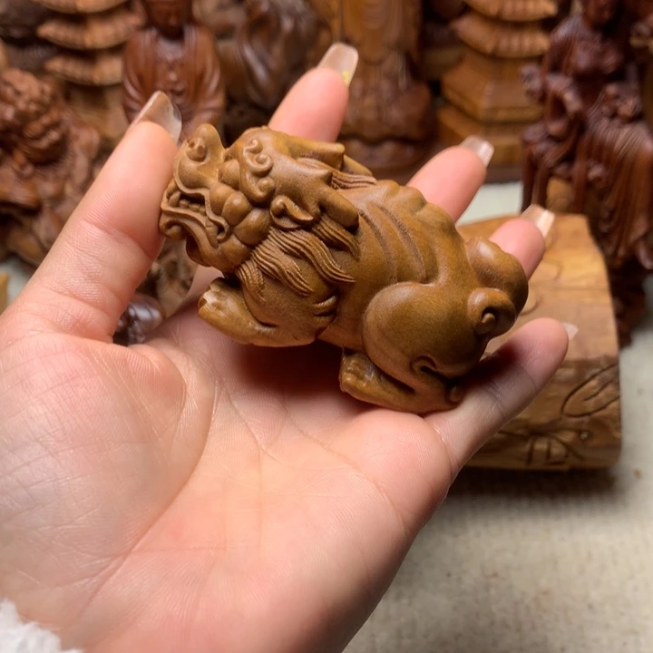 檀香木其他老山檀香手把件