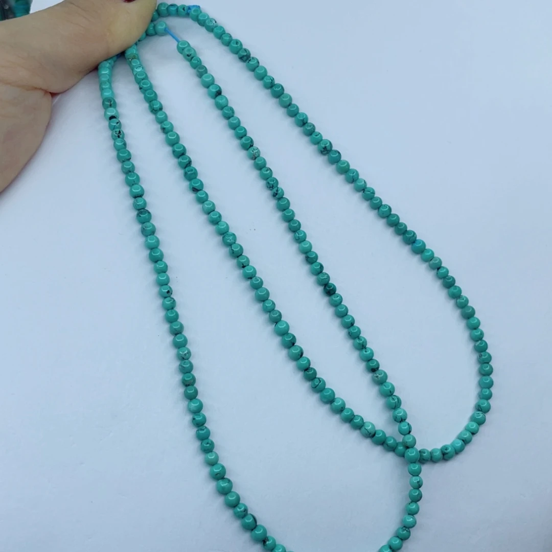 绿松石未镶嵌颈饰