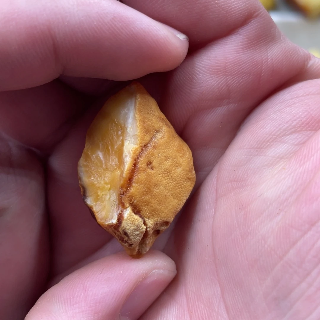 定制琥珀未镶嵌蜜蜡订制水滴