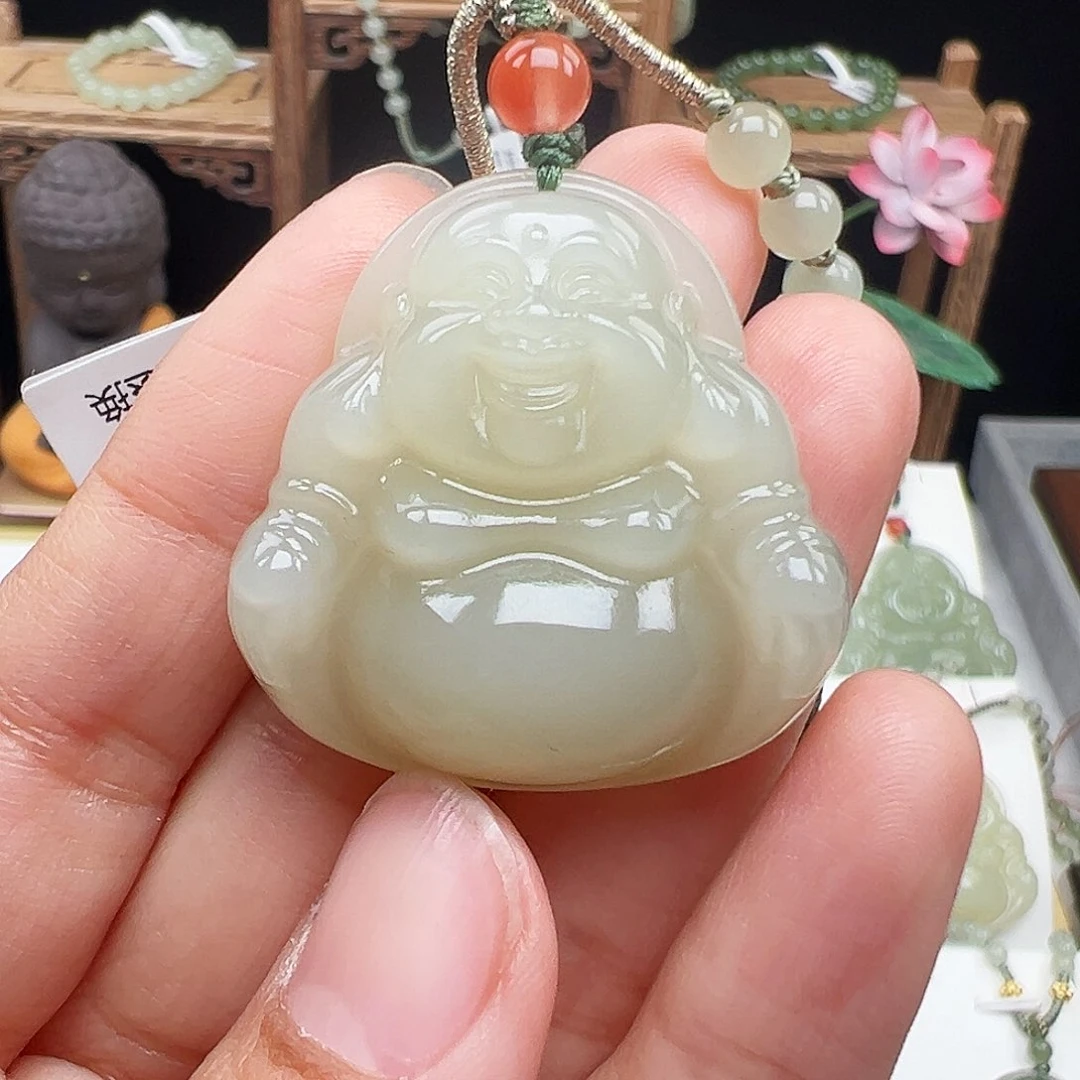 和田玉颈饰未镶嵌欢**你