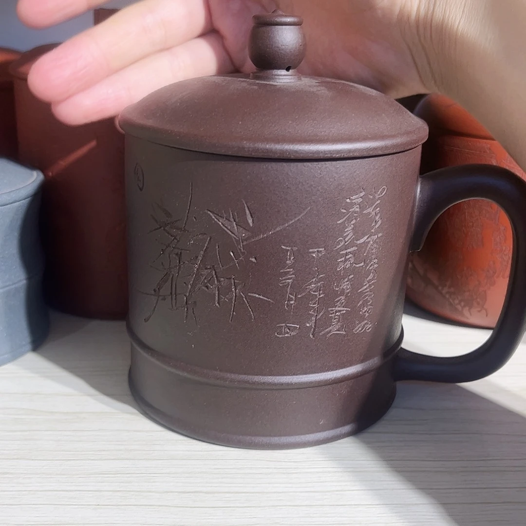 紫砂茶杯全部手工