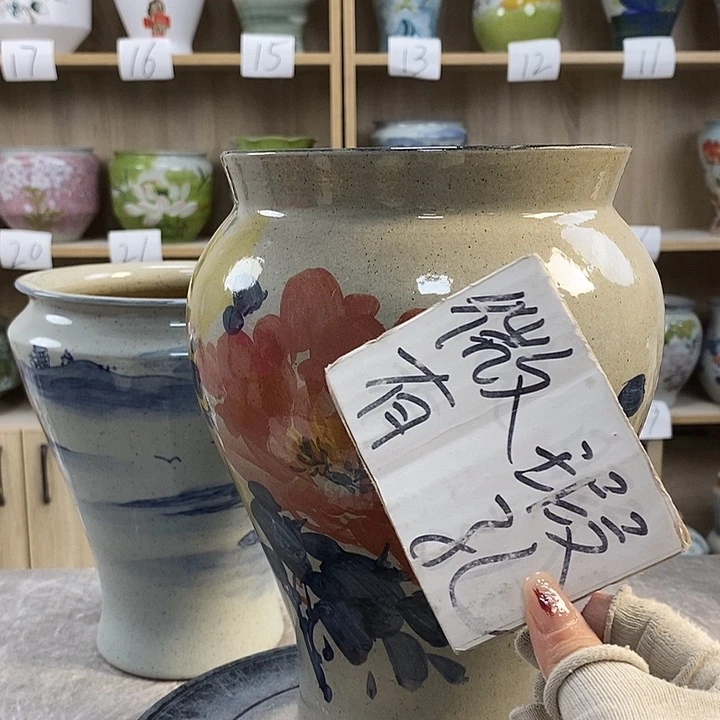 缸静*肉23xc景德镇陶瓷花盆