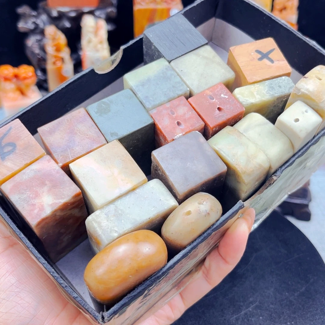 寿山石闪购商品瑕疵料20方