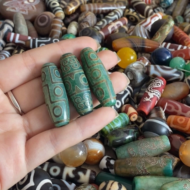 玛瑙/玉髓颈饰足银镀金镶嵌71