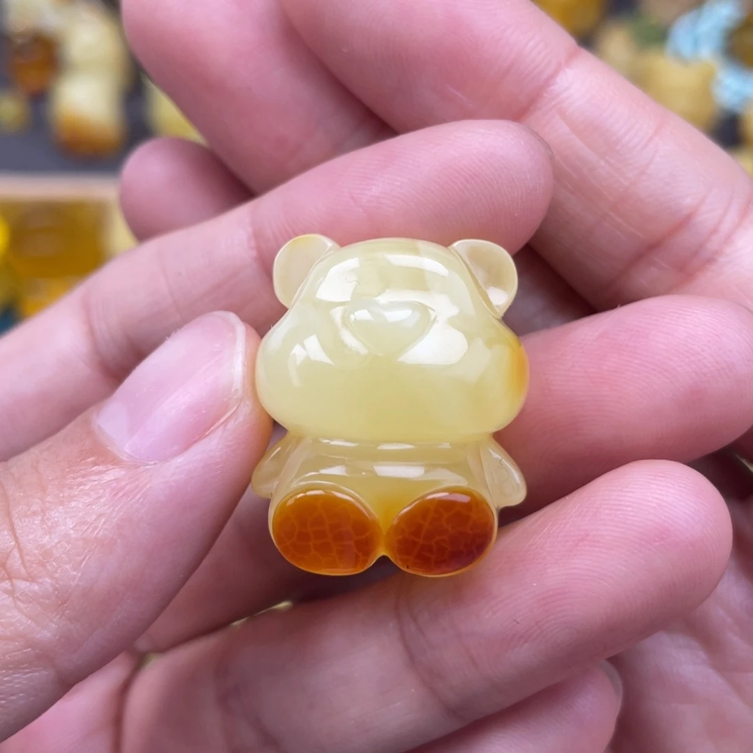 裸石琥珀未镶嵌蜜蜡