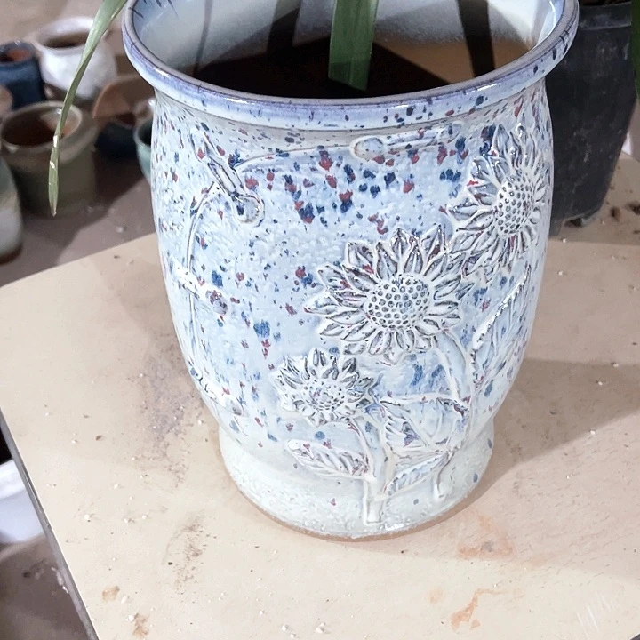 紫砂花盆口径21高度30一只正品